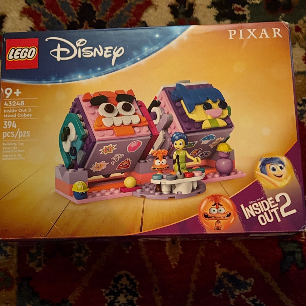 LEGO Disney Inside Out 2 Colorful Mood Cubes Set